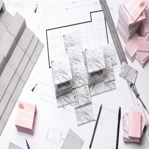 Sticky Block - Marble